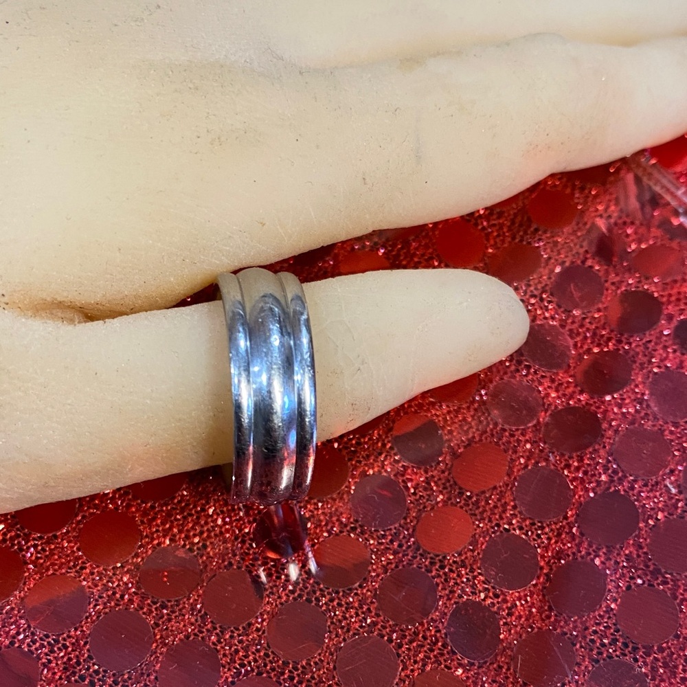 Mens Wedding Band Sz 11 - Picture 4 of 4